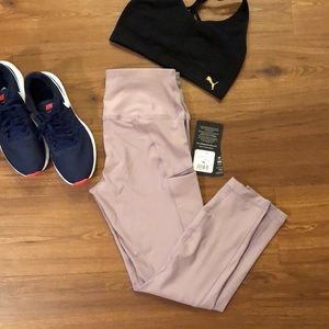Reflex lavender workout pants size medium